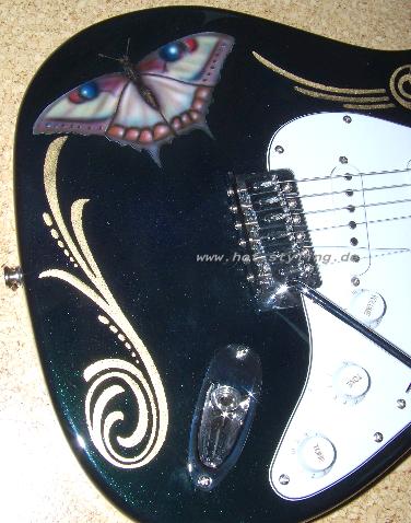 Gitarre Strat Gold 02